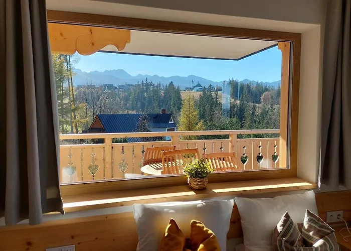 Tatrzanska Polana - Tatra Mountain View, Free Parking & Wifi アパート ザコパネ